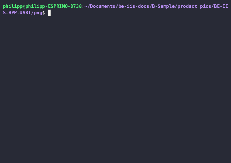 Test output through the additional HAT++ UART