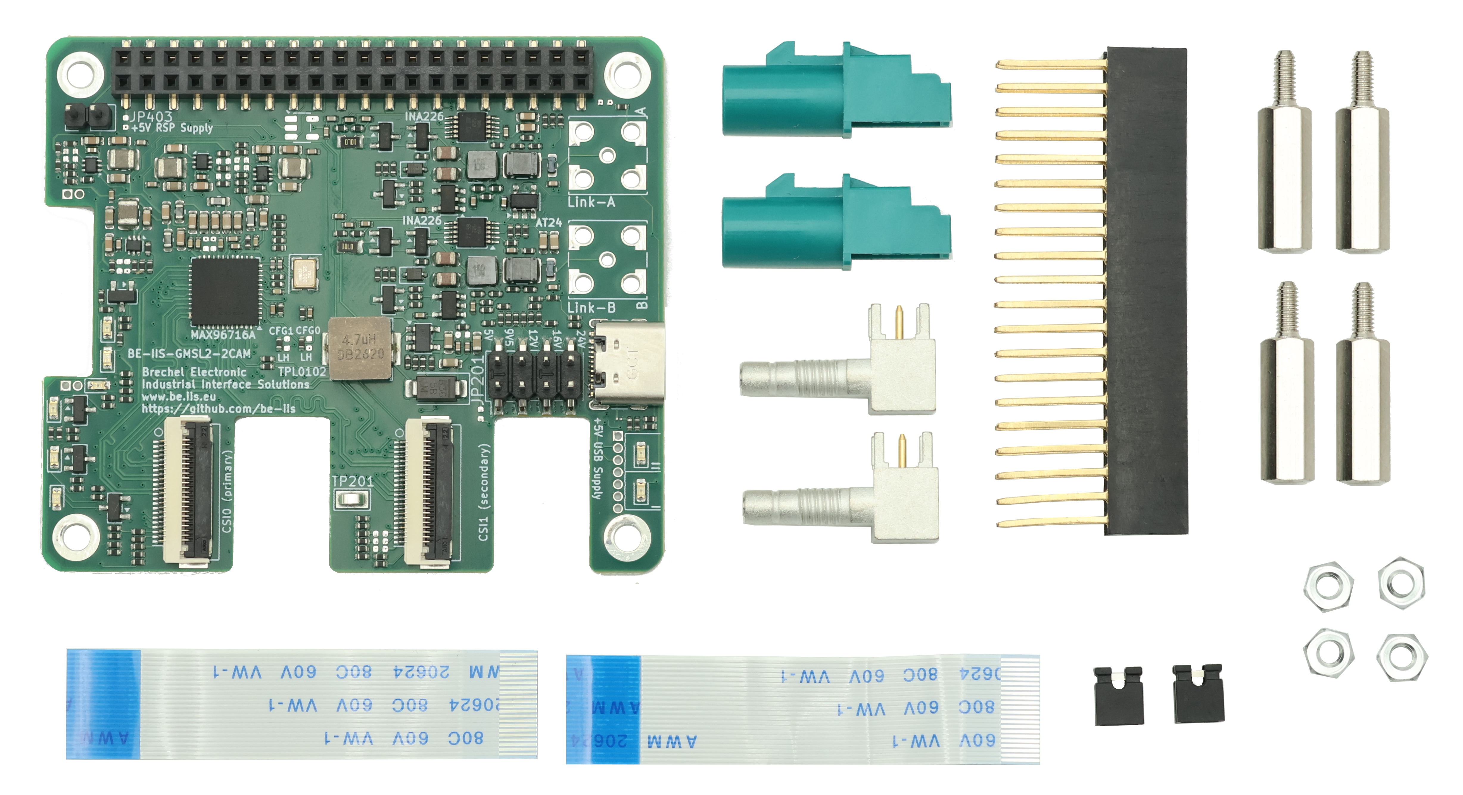 GMSL2 Camera HAT for Raspberry Pi